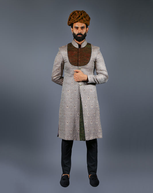 Peacock Sherwani
