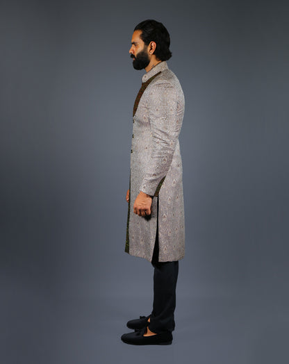 Peacock Sherwani