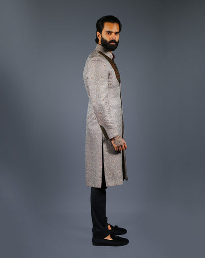Peacock Sherwani