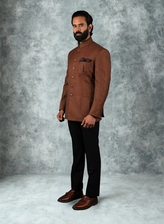 Royal Checks Bandhgala