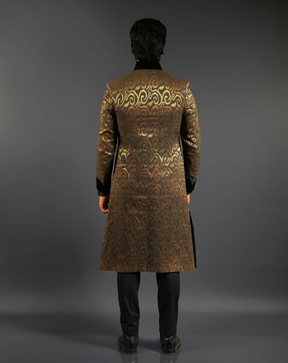Brown Sherwani