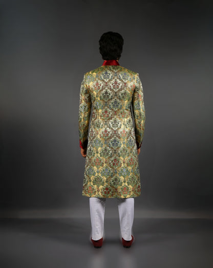 printed Sherwani
