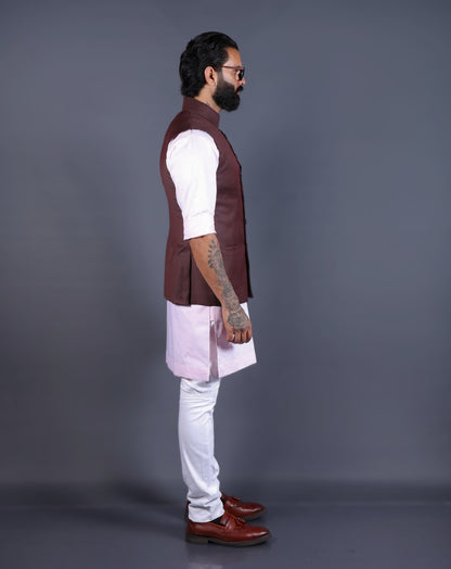 Brown Nehru Jacket
