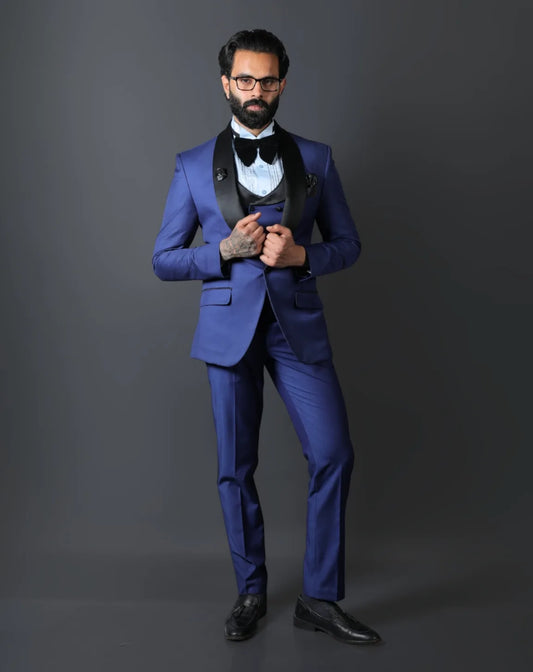 Royal Blue Tuxedo Suit