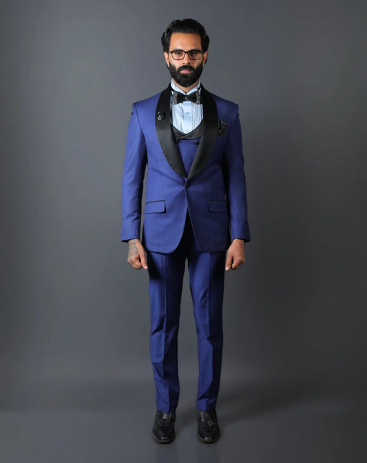 Royal Blue Tuxedo Suit